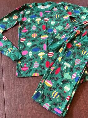 Hanna Andersson Christmas Ornament Organic Cotton Pajamas 12